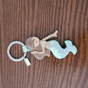 NWOT COACH Mermaid Key Fob | Bag Charm | Key Chain